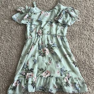 juniors floral pretty dress